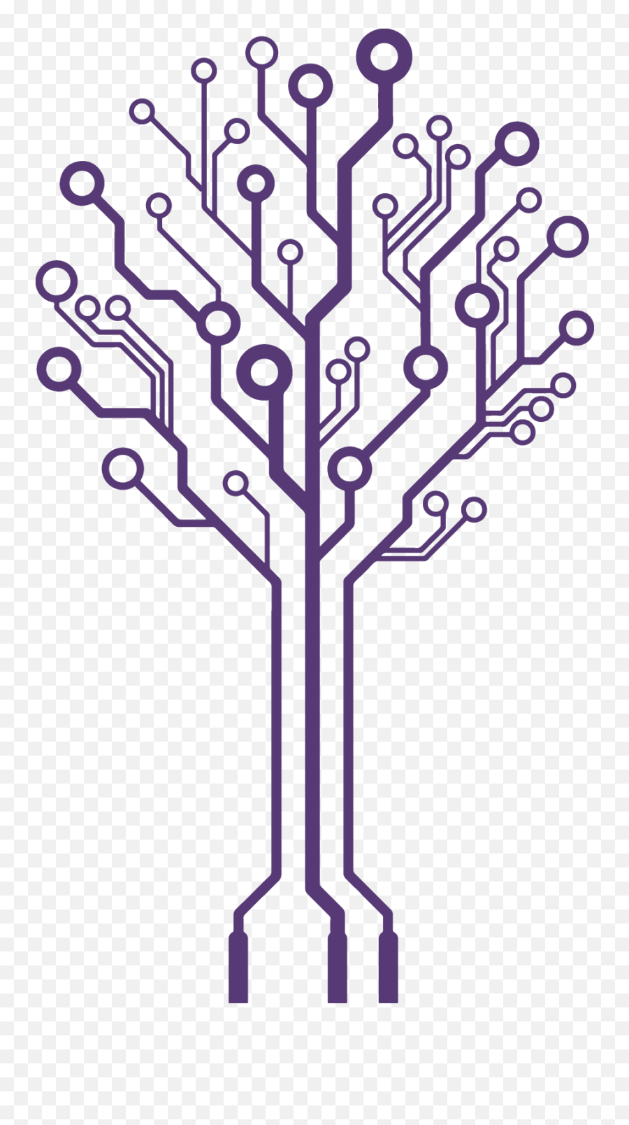 Download Circuit Tree Png - Simple Circuit Board Vector Png Circuit Board Vector Png,Simple Tree Png