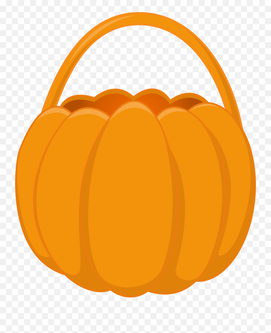 Halloween Basket Pumpkin Png Clip Art Candy