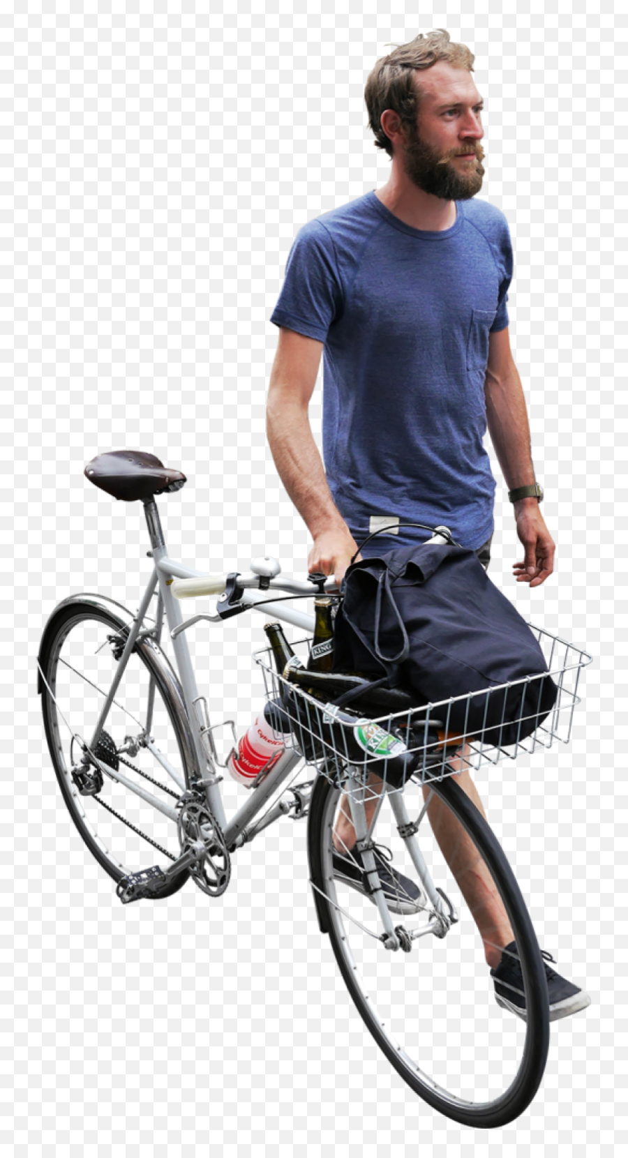 Bike In Copenhagen Png Image - Cyclist Png,Cyclist Png