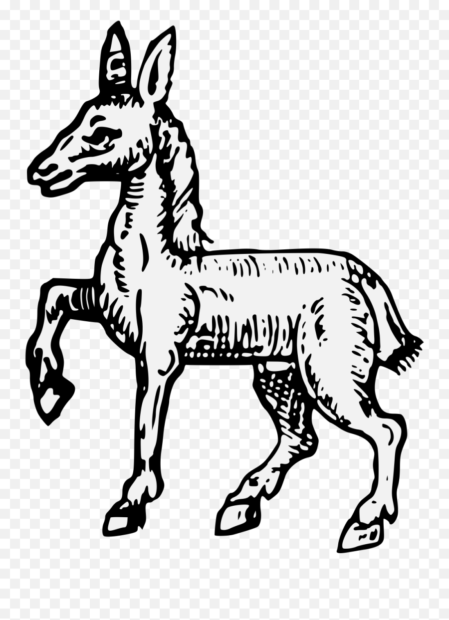 Ass - Donkey Heraldry Png,Ass Png