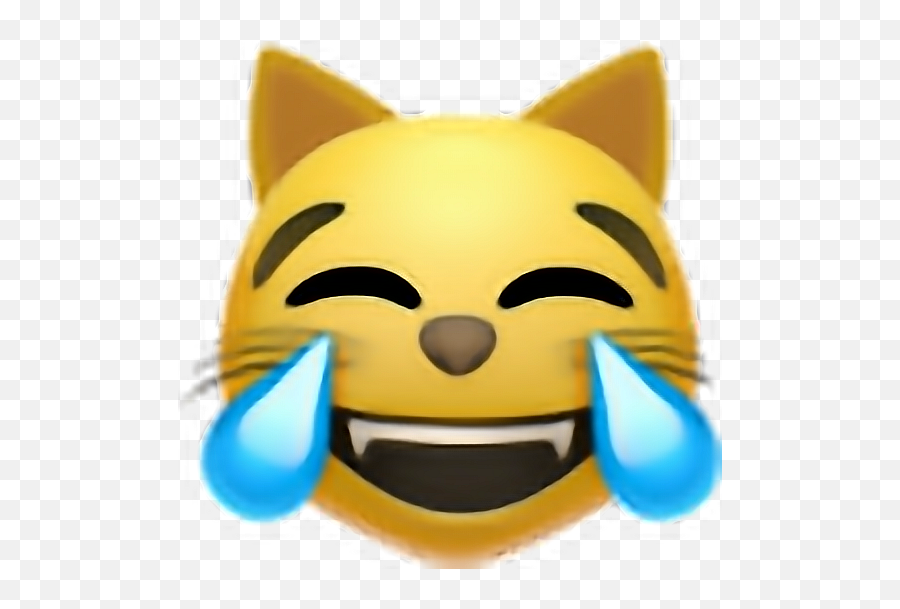 Cat Laughing Emoji Freetoedit - Cat Laughing Emoji Png,Laughing Emoji Png Transparent