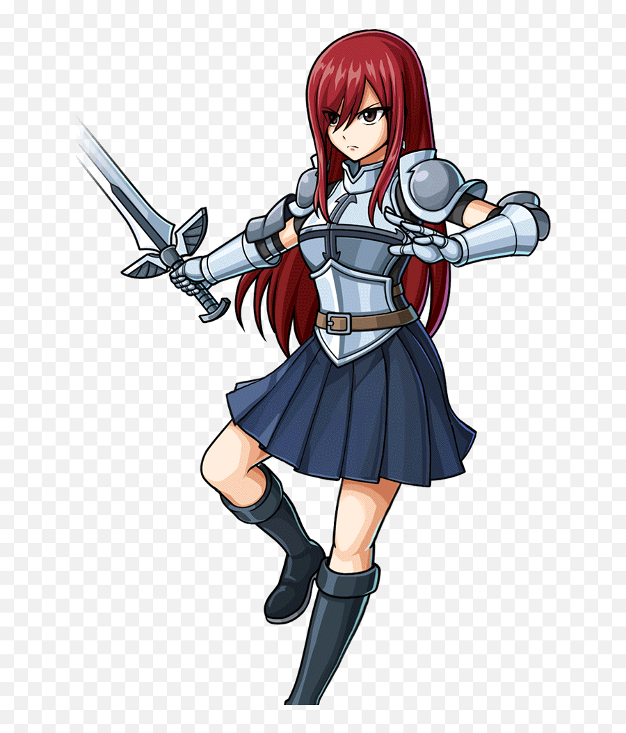 Story Character - Transparent Erza Scarlet Png,Erza Scarlet Png