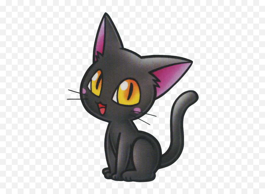 Black Cat - Black Cat Png,Wario Png