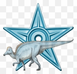 Azure Barnstar Of Dino - Barnstar Png,Dino Png