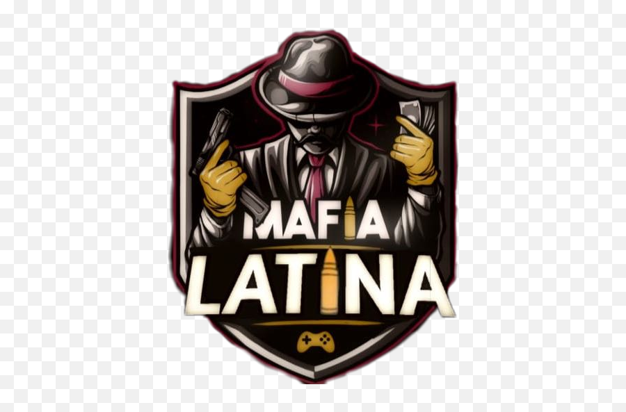 Clan Logo Freefire Sticker - Mafia Latina Logo Png,Clan Logos