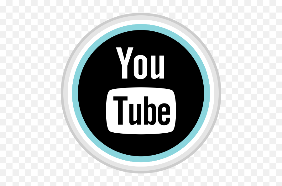 Connect Media Social Youtube Icon - Youtube Logo Black Png,Youtube Icon Transparent Png