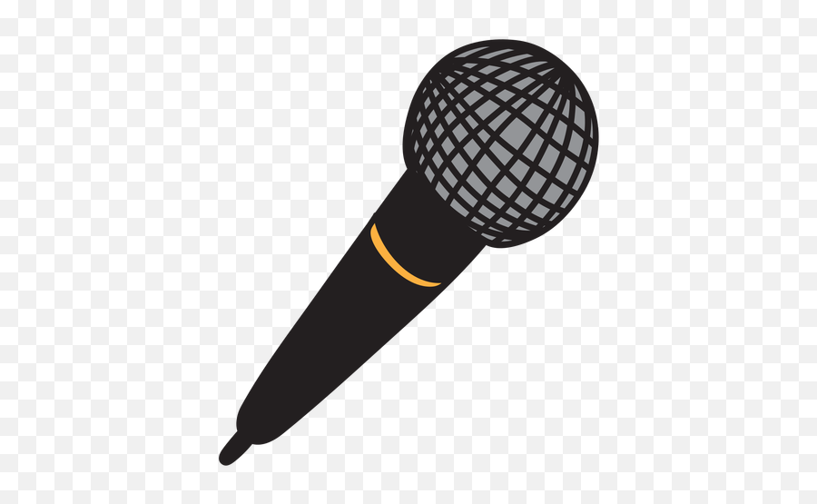 Microphone Drawing Recording Studio - Dibujo De Microfono Png,Microphone Clipart Transparent Background