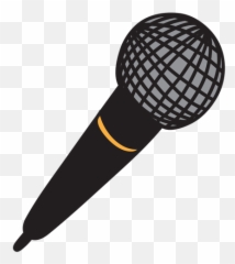 Microphone Drawing Recording Studio - Dibujo De Microfono Png,Microphone Clipart Transparent Background