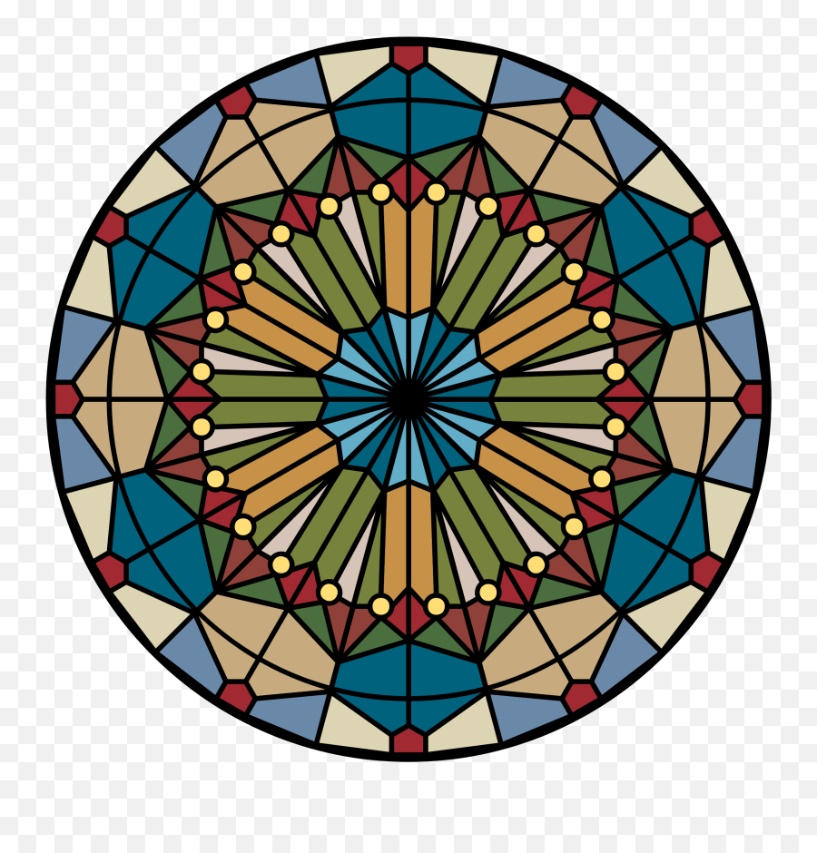 Png V14 Pictures File Rec Stained Glass Hall - Circle Window Church,Stain Png
