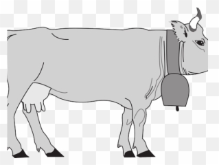 Cattle Png - Cattle Clipart Cow Bell Side View Of Cow Cattle,Cow Clipart Png