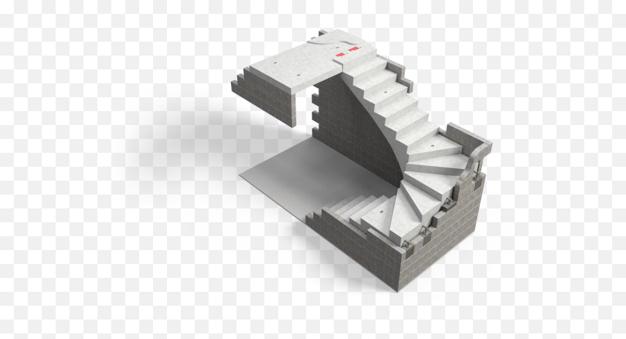 Precast Winding Staircase - Forterra Drawbridge Png,Staircase Png