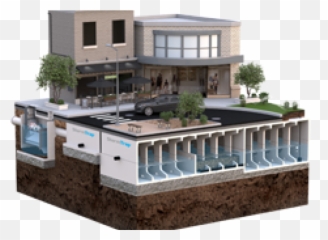 Treatment Train Sws - Architecture Png,Trap House Png