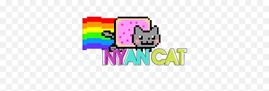 Nyan Stickers Set For Telegram - Streamlabs Gif Alert Twitch Png,Nyan Cat Png