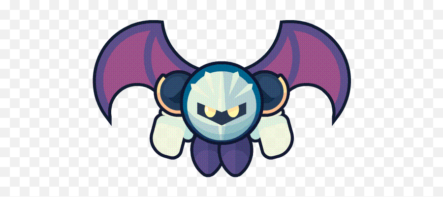 Handwriting Clipart Animated Gif - Cute Meta Knight Transparent Png,Meta Knight Png