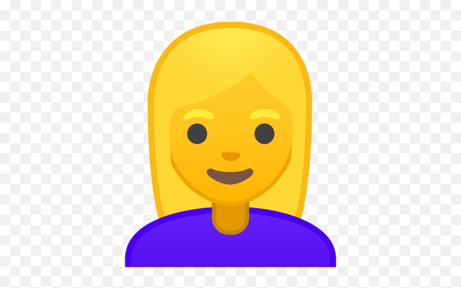 U200d Woman Blond Hair Emoji - Blond Haar Emoji Png,Blond Hair Png