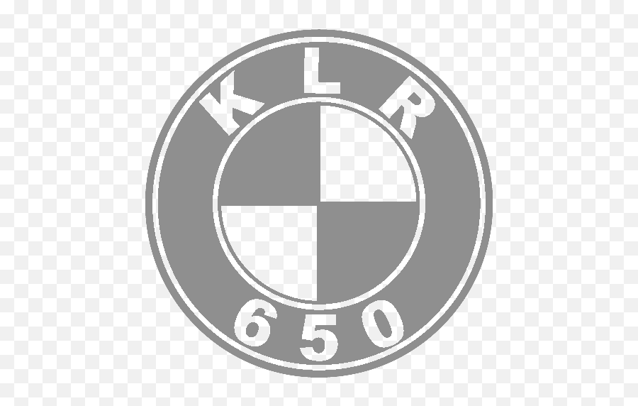 Klr 650 Round Decal - Bmw Spoof Vertical Png,Bmw Logos