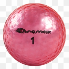 Colored Golf Ball Png Svg Black - Mens Pink Golf Balls,Golf Ball Png