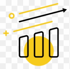 Free Bar Chart Icon Symbol Download In Png Svg Format - Yellow