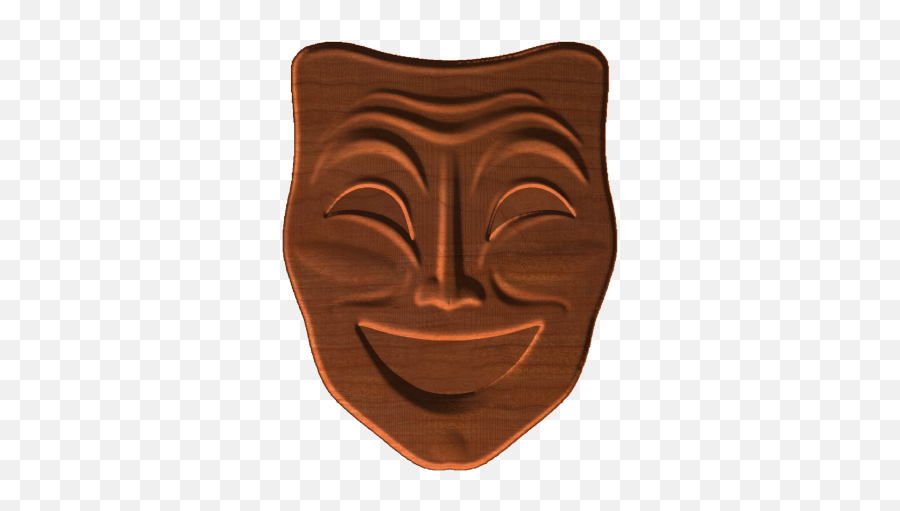 Theater Mask - Happy Png,Theater Mask Png