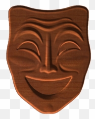 Theater Mask - Happy png