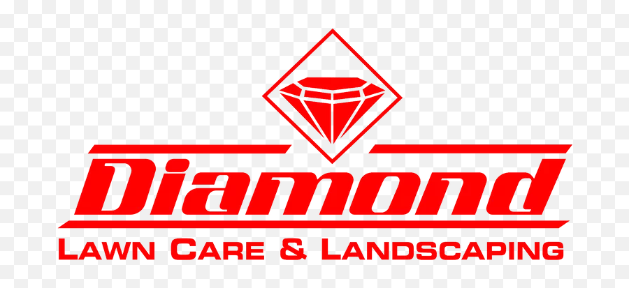 Professional Lawn Care Service Diamond Grand - Vertical Png,Red And White Triangle Logo