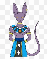 Anger Clipart Hostility - Beerus Drawing Png Download Easy Lord