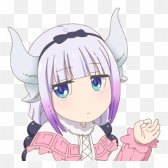 Kobayashi San Chi No Maid Dragon - Kanna Ok Hand Png,Kanna Transparent