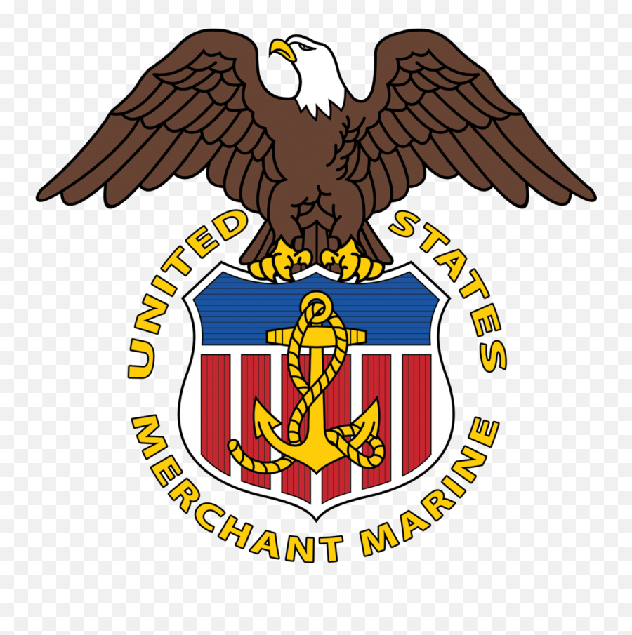 Download United States Merchant Marine - United States Eagle Logo Png,Marines Logo Vector