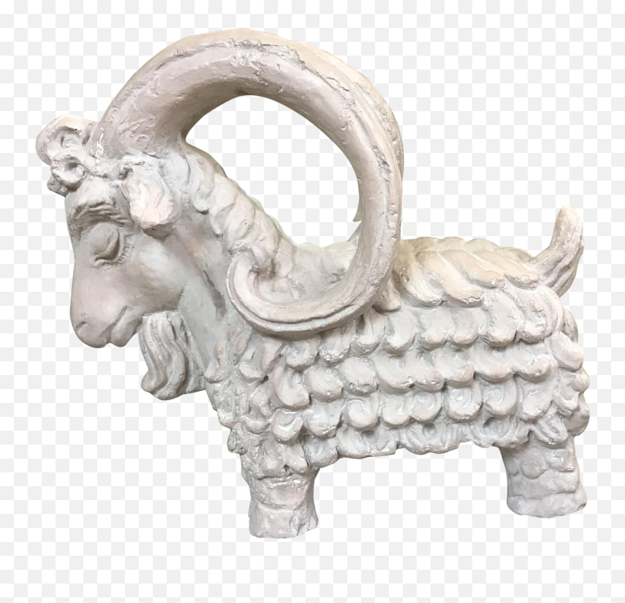 1961 Vintage Austin Productions Ram Plaster Figure - Animal Figure Png,Austin Aries Png