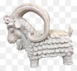 1961 Vintage Austin Productions Ram Plaster Figure - Animal png