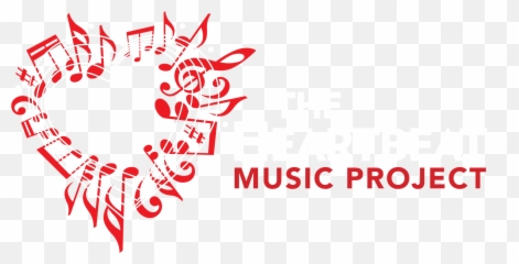 The Heartbeat Music Project - Made Of Musical Notes png