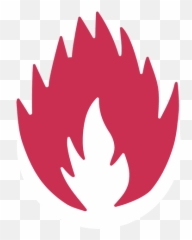 Blazing Fire Silhouette - Automotive Decal Png,Fire Silhouette Png