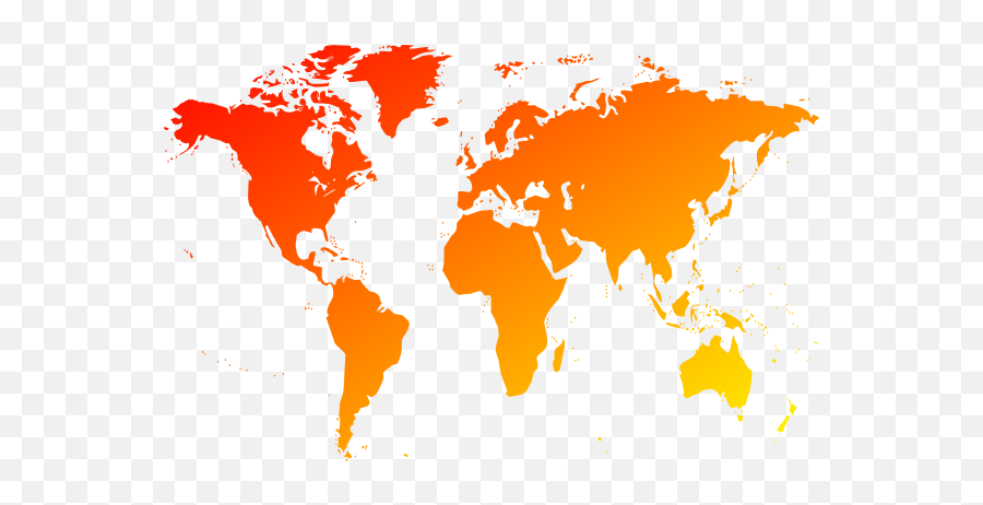 World Map Icon - Transparent Background World Map Clipart Png,World Map Png Transparent Background