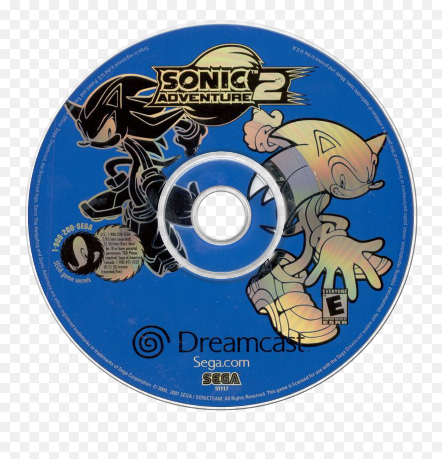 Sonic Adventure 2 Details - Launchbox Games Database Optical Storage Png,Sonic Adventure 2 Logo