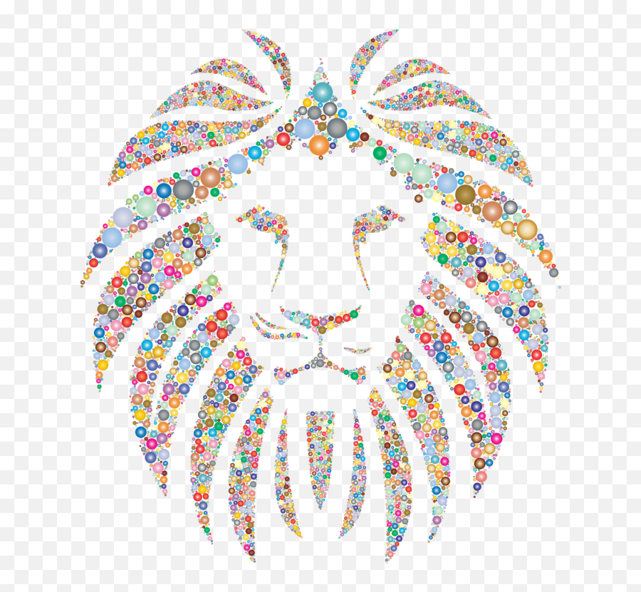 Art Symmetry Body Jewelry Png Clipart - St Peters Lutheran School Lions,Lion Roaring Icon