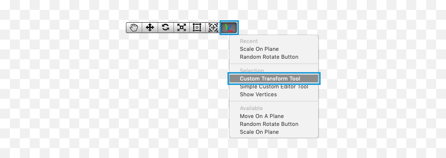 Unity - Manual Using Custom Editor Tools Tools Button In Unity Png,Custome Windows 10 Start Icon