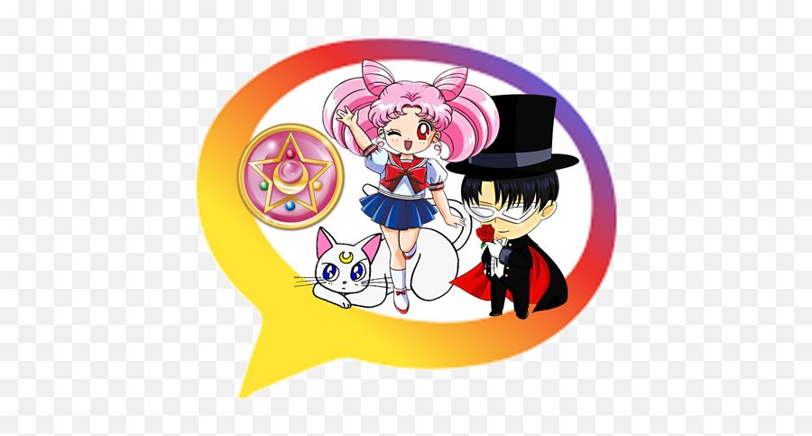 Sailormoon Stickers For Whatsapp Apk Latest Version 30 - Fictional Character Png,Usagi Tsukino Icon