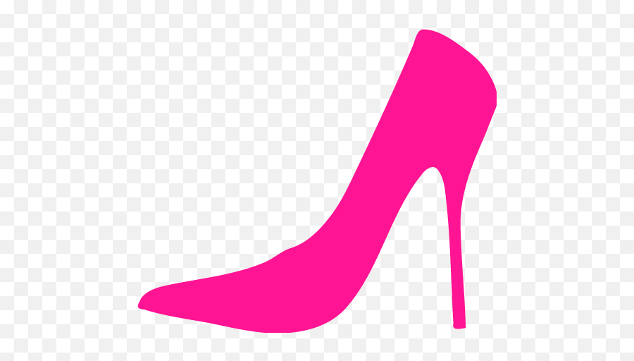 Deep Pink Shoe Icon - Free Deep Pink Clothes Icons Barbie Shoe Logo Png,Sandal Icon
