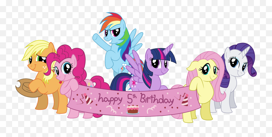 Little Pony Pinkie Pie Greeting Note - Little Pony Background Birthday Png,Pinkie Pie Png