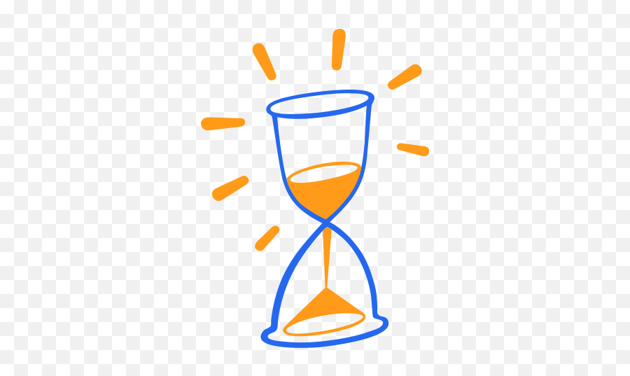Hourglass With Decorative Lines Illustration In Png Svg - Esperando Png,Hourglass Icon Transparent