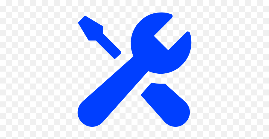 Service Icon Png Symbol Blue - Transparent Maintenance Icon Png Red,Windows Tools Icon