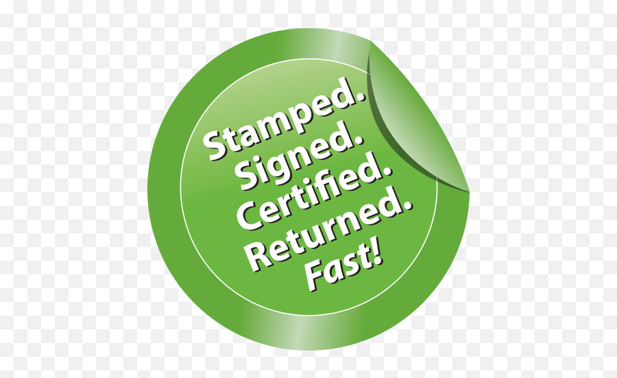 Ecertify - Circle Png,Certified Stamp Png