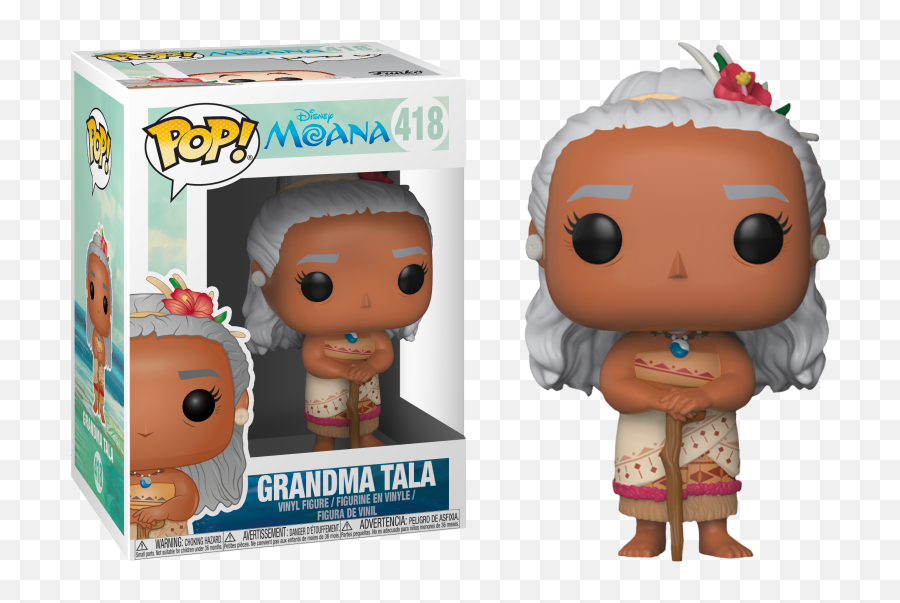 Moana - Gramma Tala Pop Vinyl Figure Funko Pop Moana Png,Maui Moana Png