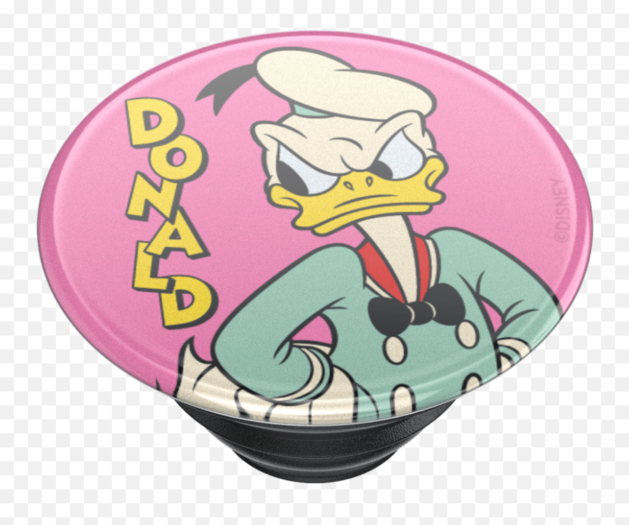 Donald Icon Gloss Popgrip Popsockets Official - Fictional Character Png,Ios 8 Badge App Icon