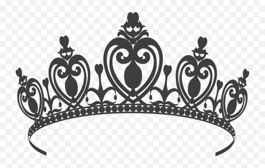 Princess Crown Black Png 7 Image - Princess Crown Vector Png,Black Crown Png