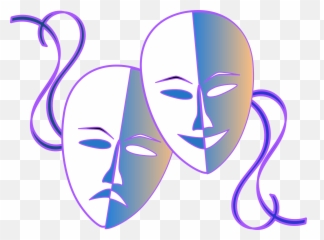 Masks Theater Venice - Free vector graphic on Pixabay Purple Theatre png