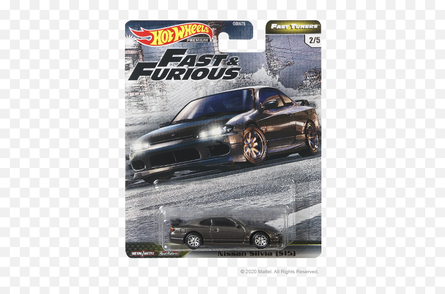 Hot Wheels Premium Fast U0026 Furious Turner Set - Nissan Silvia S15 Hot Wheels Nissan Silvia S15 2020 Png,Hot Wheels Car Png