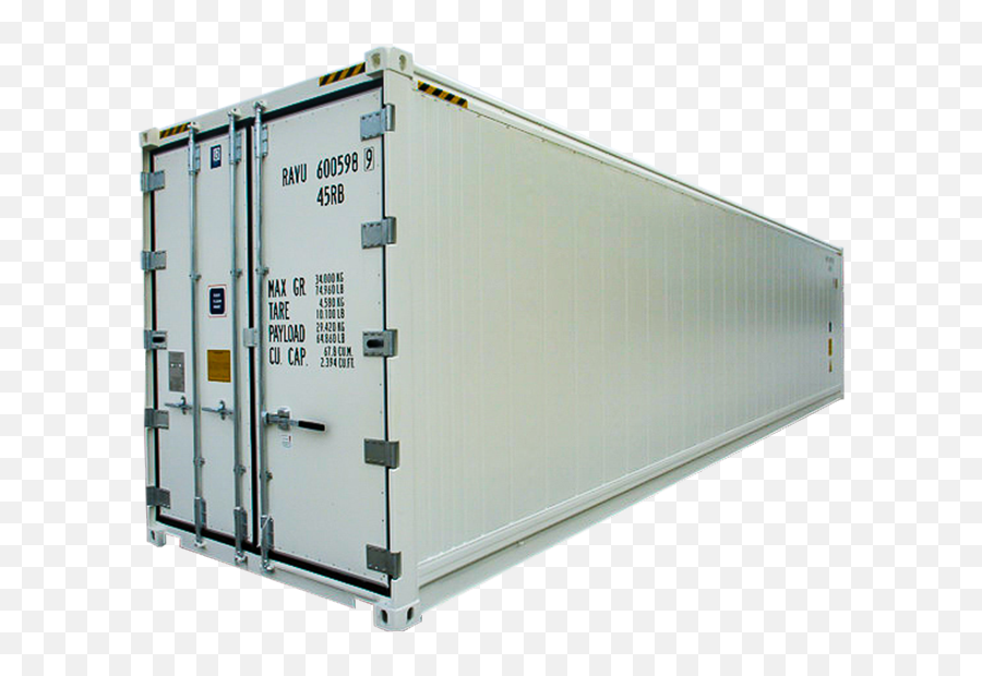 40ft High Cube Refrigerated Container - Machine Png,Cube Transparent Background
