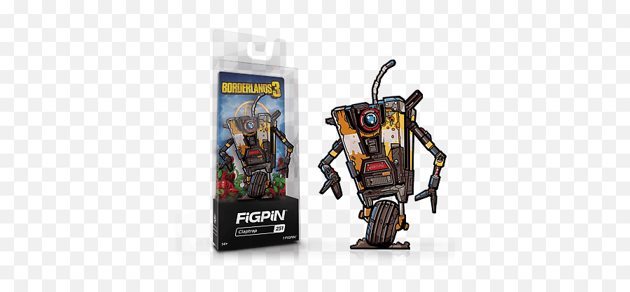 Borderlands 3 Clap Trap 251 U2013 Collectors Figpin New Ebay - Claptrap Figpin Png,Borderlands 3 Png