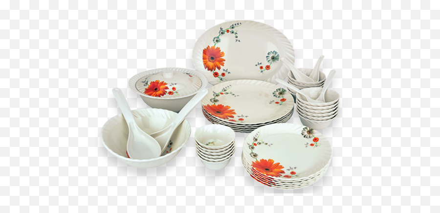 Dishes - Dinner Set Hd Png,Dinner Plate Png
